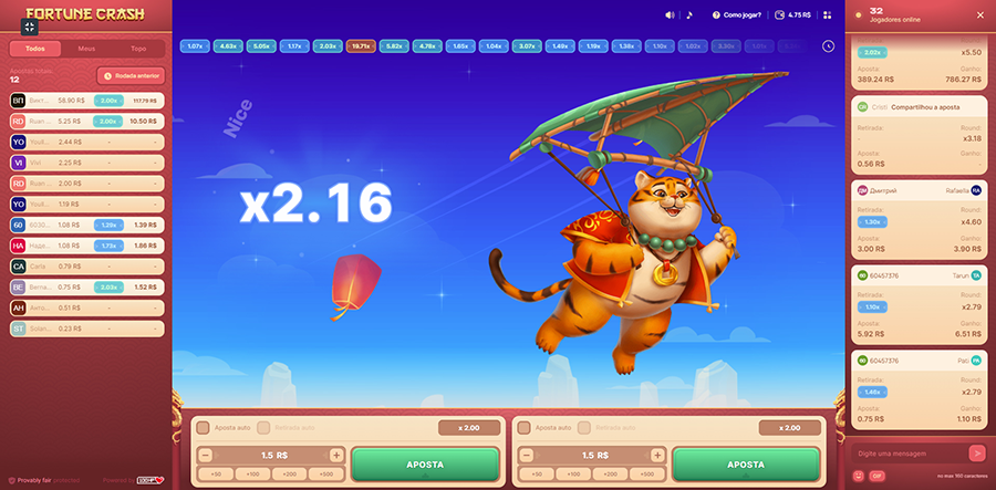 Fortune Crash jogo